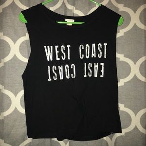 West Coast East Coast tank top